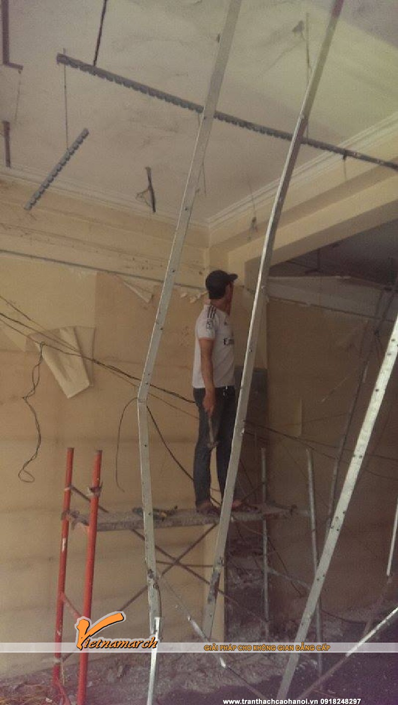 Trần thạch cao Shop thời trang Vascara 248 Cầu Giấy, Hà Nội Trần thạch cao Shop thời trang Vascara 248 Cầu Giấy, Hà Nội